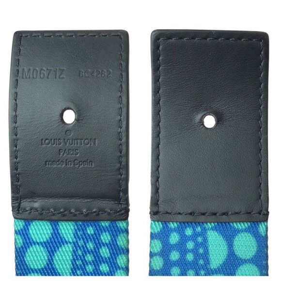 Louis Vuitton Ceinture LV Webbing Yayoi Kusama Blue Black Textile main image 8